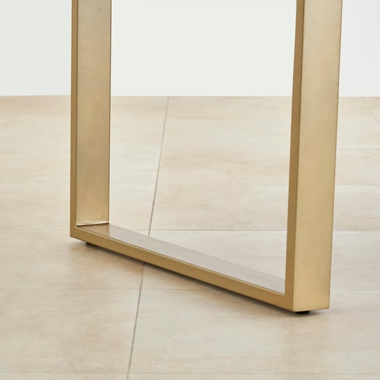 Varna Mango Wood 6-Seater Dining Set with Chairs - Brown