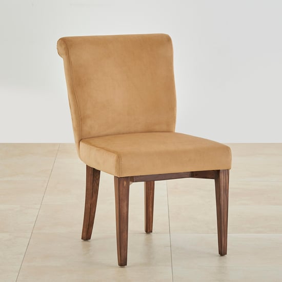 Varna Mango Wood 6-Seater Dining Set with Chairs - Brown