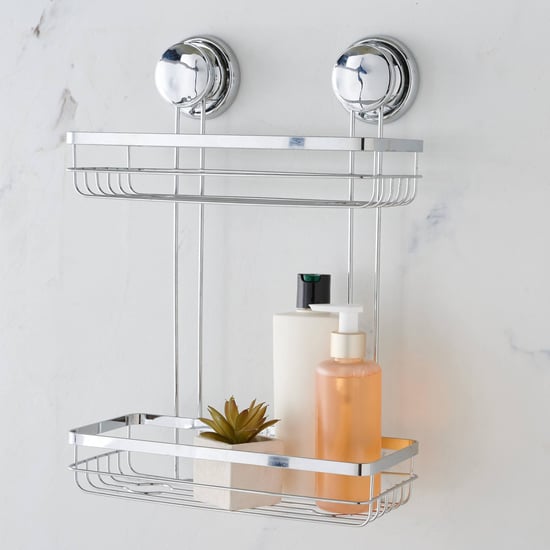 Orion Lincoln Steel Corner Shower Caddy with Suction Cups