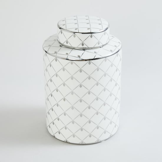 Glitz D�cor Dennis Ceramic Canister