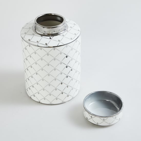 Glitz D�cor Dennis Ceramic Canister
