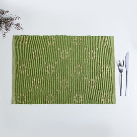 Myra Jewel Set of 2 Cotton Placemats