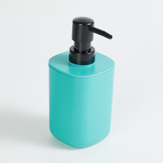 Everyday Essential Teal Polypropylene Bathroom Accessory Set - 3Pcs