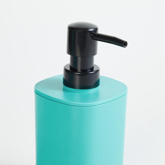 Everyday Essential Teal Polypropylene Bathroom Accessory Set - 3Pcs