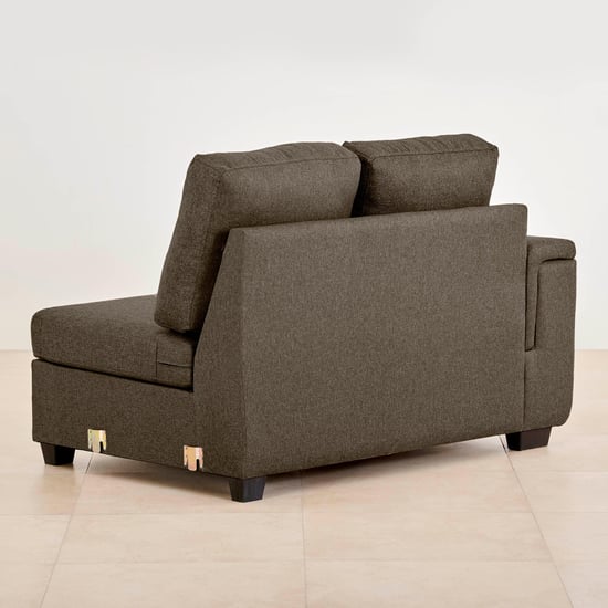 Signature NXT Fabric 7-Seater Sectional Sofa - Brown