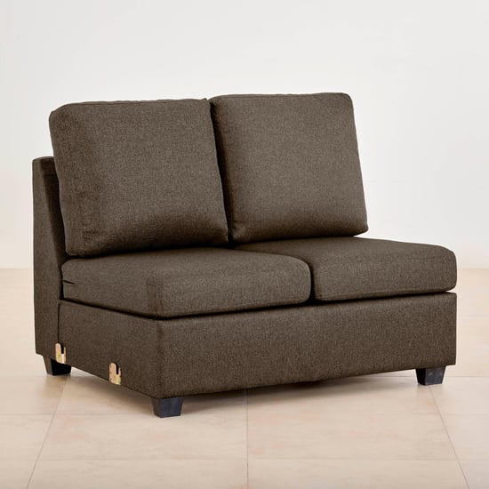 Signature NXT Fabric 7-Seater Sectional Sofa - Brown