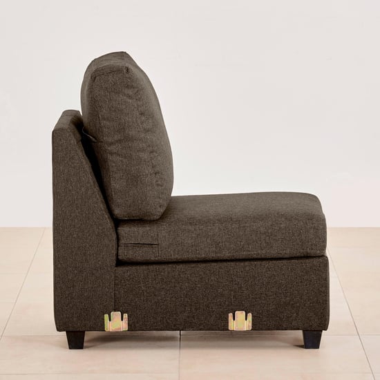 Signature NXT Fabric 7-Seater Sectional Sofa - Brown