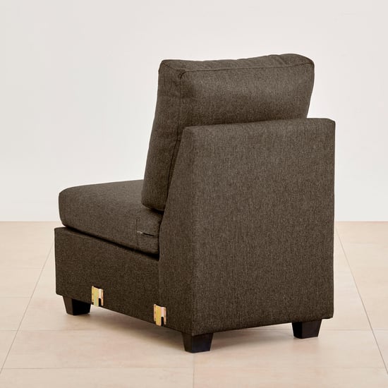 Signature NXT Fabric 7-Seater Sectional Sofa - Brown