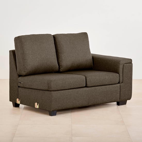 Signature NXT Fabric 7-Seater Sectional Sofa - Brown