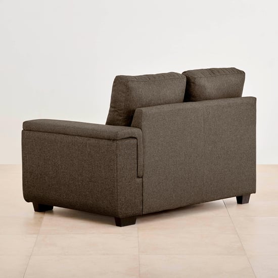 Signature NXT Fabric 7-Seater Sectional Sofa - Brown