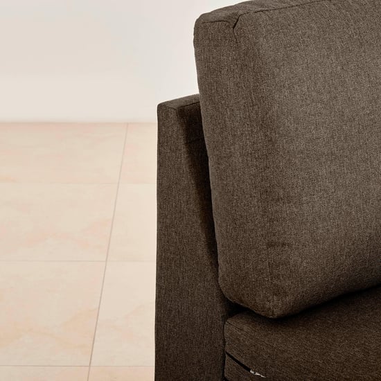 Signature NXT Fabric 7-Seater Sectional Sofa - Brown