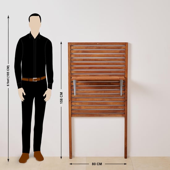 Juliet NXT Mango Wood Wall Creeper Stand - Amber