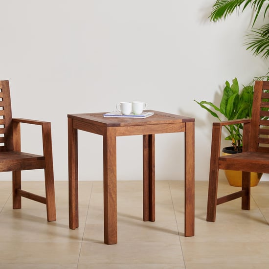 Romero Mango Wood Outdoor Table - Brown