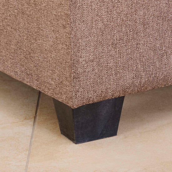 Signature Fabric 5-Seater Sectional Sofa with Right Chaise - Brown