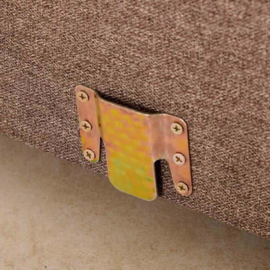 Signature Fabric 5-Seater Sectional Sofa with Right Chaise - Brown