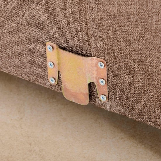 Signature Fabric 5-Seater Sectional Sofa with Right Chaise - Brown