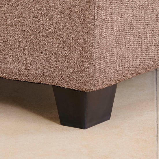 Signature Fabric 5-Seater Sectional Sofa with Right Chaise - Brown