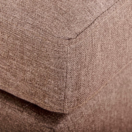 Signature Fabric 5-Seater Sectional Sofa with Right Chaise - Brown