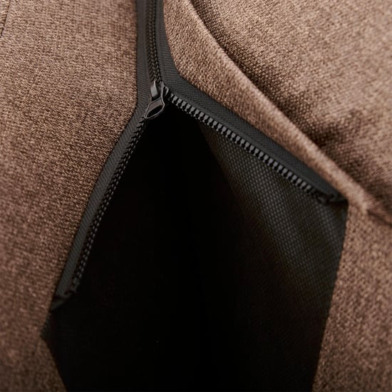 Signature Fabric 5-Seater Sectional Sofa with Right Chaise - Brown