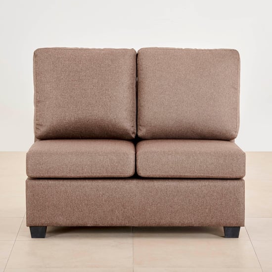 Signature Arden Fabric 6-Seater Sectional Sofa with Right Chaise - Brown