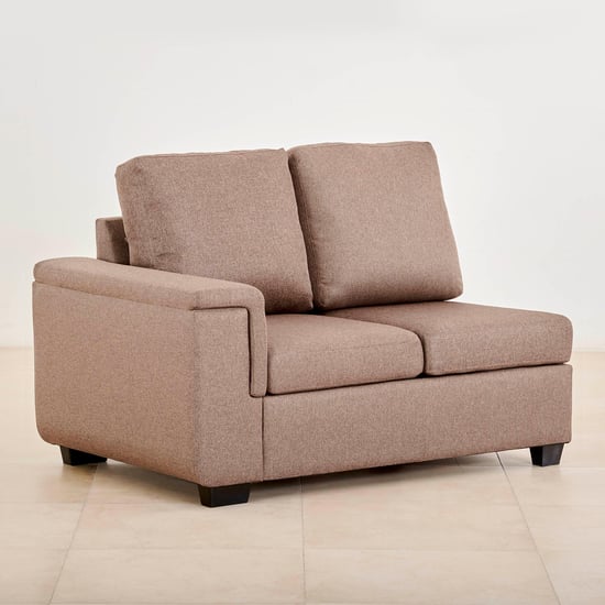 Signature Arden Fabric 6-Seater Sectional Sofa with Right Chaise - Brown