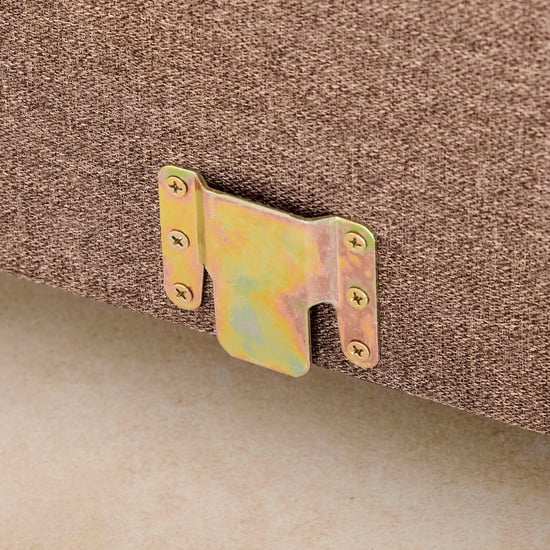 Signature Arden Fabric 6-Seater Sectional Sofa with Right Chaise - Brown