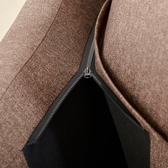 Signature Arden Fabric 6-Seater Sectional Sofa with Right Chaise - Brown