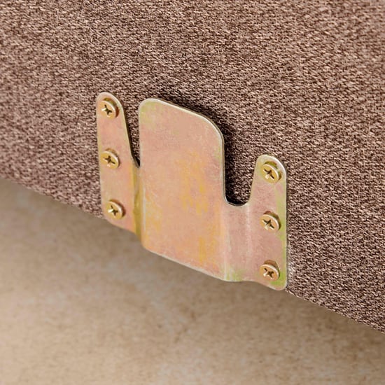 Signature Arden Fabric 6-Seater Sectional Sofa with Right Chaise - Brown