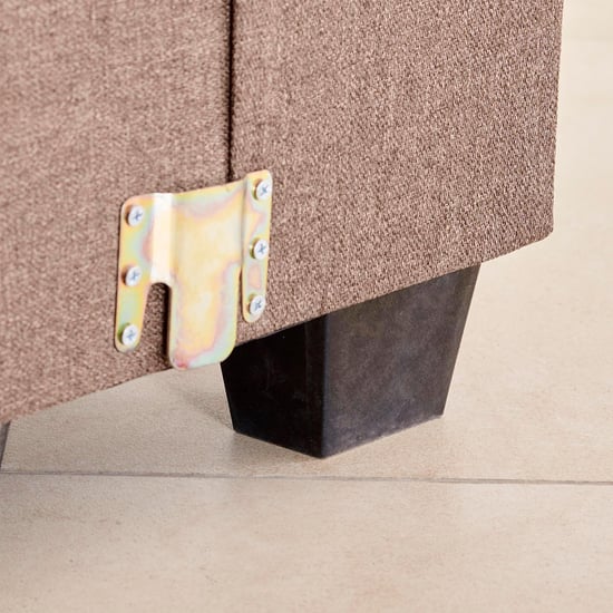 Signature Arden Fabric 6-Seater Sectional Sofa with Right Chaise - Brown