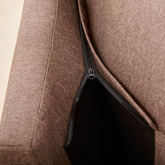 Signature Arden Fabric 6-Seater Sectional Sofa with Right Chaise - Brown