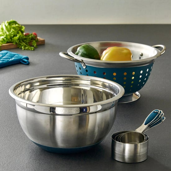 Food Icon Silver Stainless Steel Kitchen Accessories - Set of 6