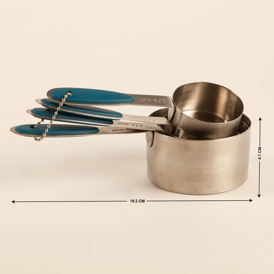 Food Icon Silver Stainless Steel Kitchen Accessories - Set of 6