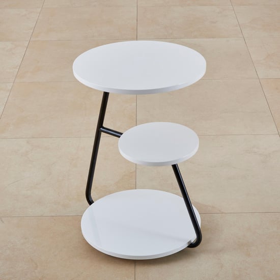 Polaris Fabric 2-Seater Tea Table Set - Grey