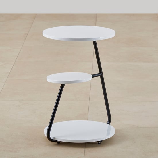Polaris Fabric 2-Seater Tea Table Set - Grey