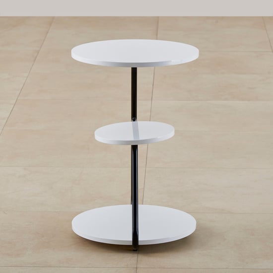 Polaris Fabric 2-Seater Tea Table Set - Grey
