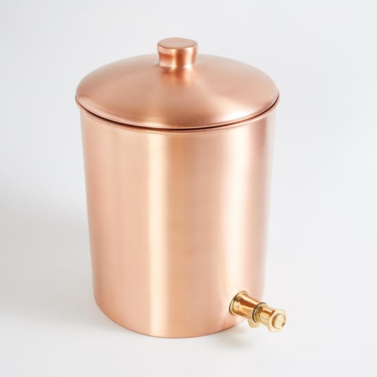 Healthy Living Copper Solid Dispenser with Lid - 8L