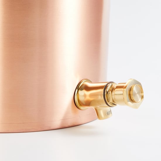 Healthy Living Copper Solid Dispenser with Lid - 8L