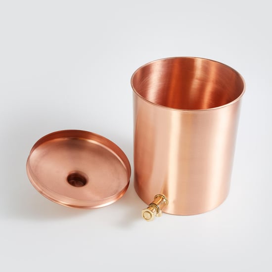 Healthy Living Copper Solid Dispenser with Lid - 8L