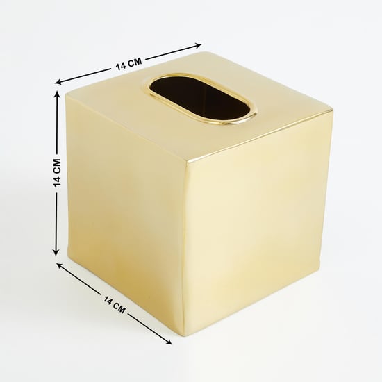 Panama Stainless Steel Tissue Box