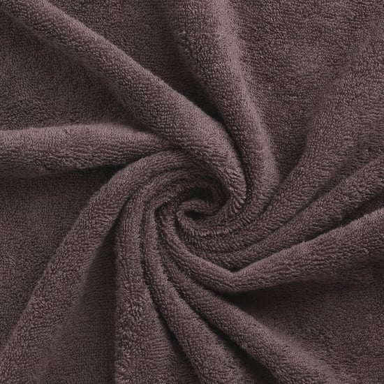 SPACES Atrium Brown Textured Cotton Bath Towel - 70x150cm