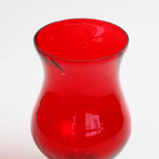 Raga Glass Floor Hurricane Candle Holder