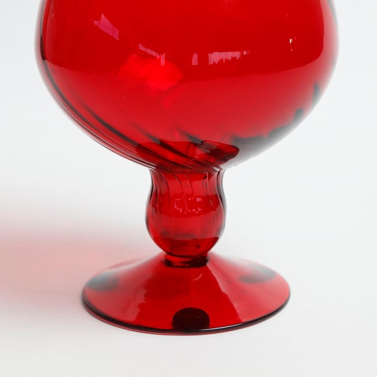 Raga Glass Floor Hurricane Candle Holder