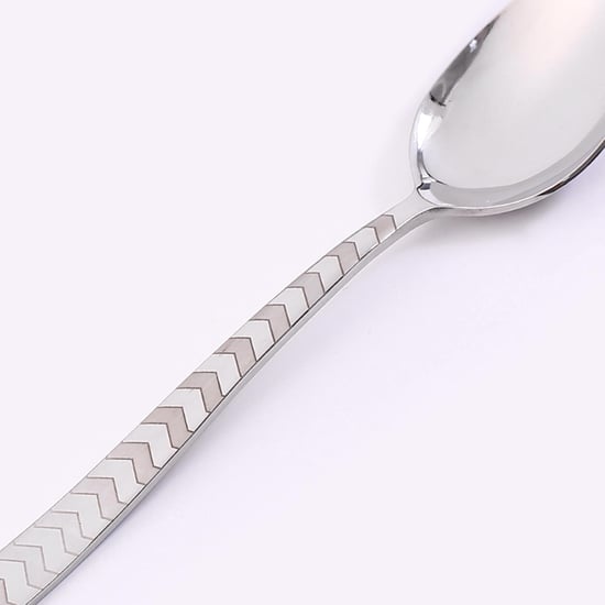 WONDERCHEF Roma Silver Stainless Steel Spoon - 18x4cm - 6 Pcs