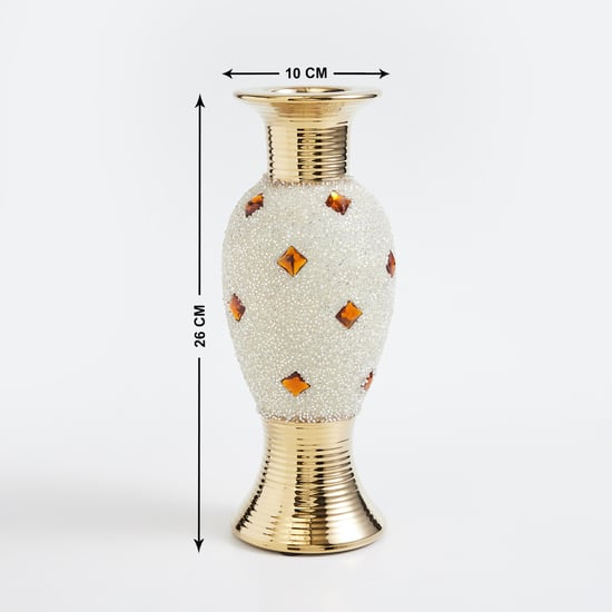 Mystique Ceramic Beaded Candle Holder