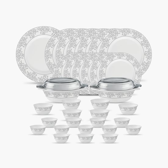 SOLITAIRE Velvett 35Pcs Opalware Dinner Set