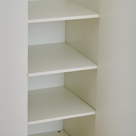 Helios Reynan NXT 3-Door Wardrobe - White