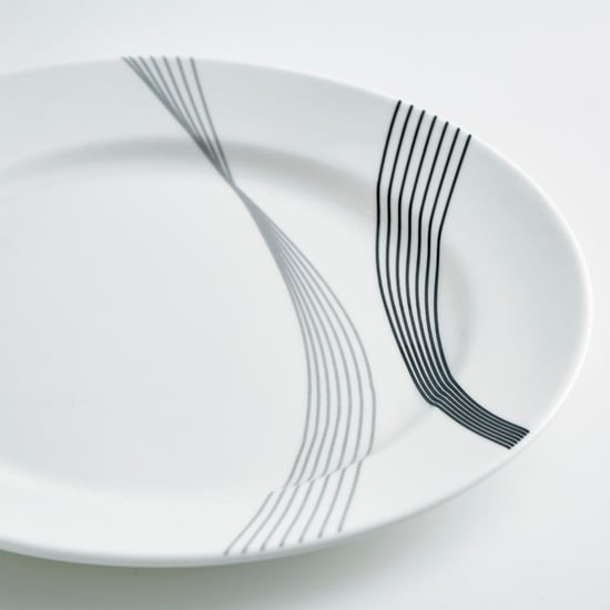 Lucas Bone China Printed Dinner Plate - 27cm