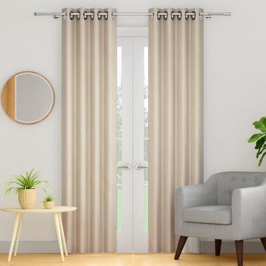 PORTICO Maple Set of 2 Semi-Blackout Door Curtains