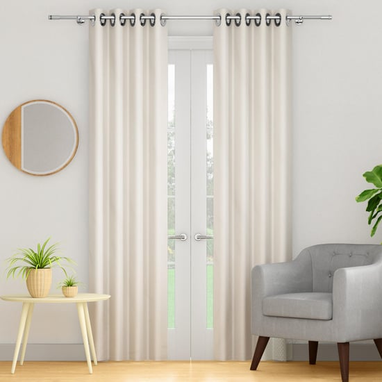 PORTICO Maple Set of 2 Blackout Door Curtains