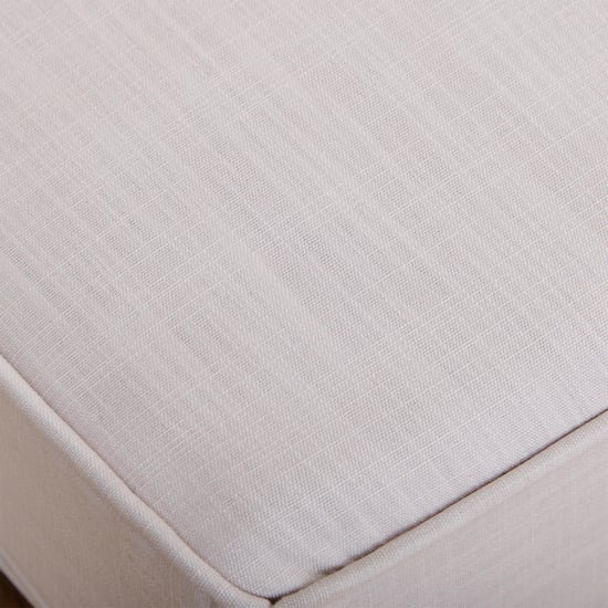 Victoria Fabric Chaise Lounge - Beige